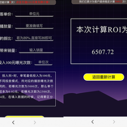 抖音yin抖+投放ROI计算助手