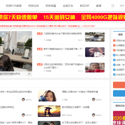 把妹教学网整站打包出售，带有数据一共6400G还会持续更新